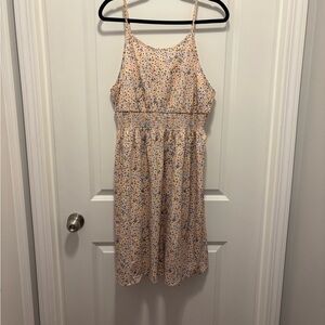 SHEIN Curve Pink Floral Dress